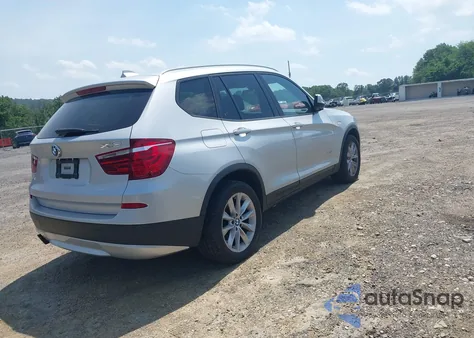 2013 BMW X3 xDrive28I from USA, damaged, VIN 5UXWX9C56D0A11724
